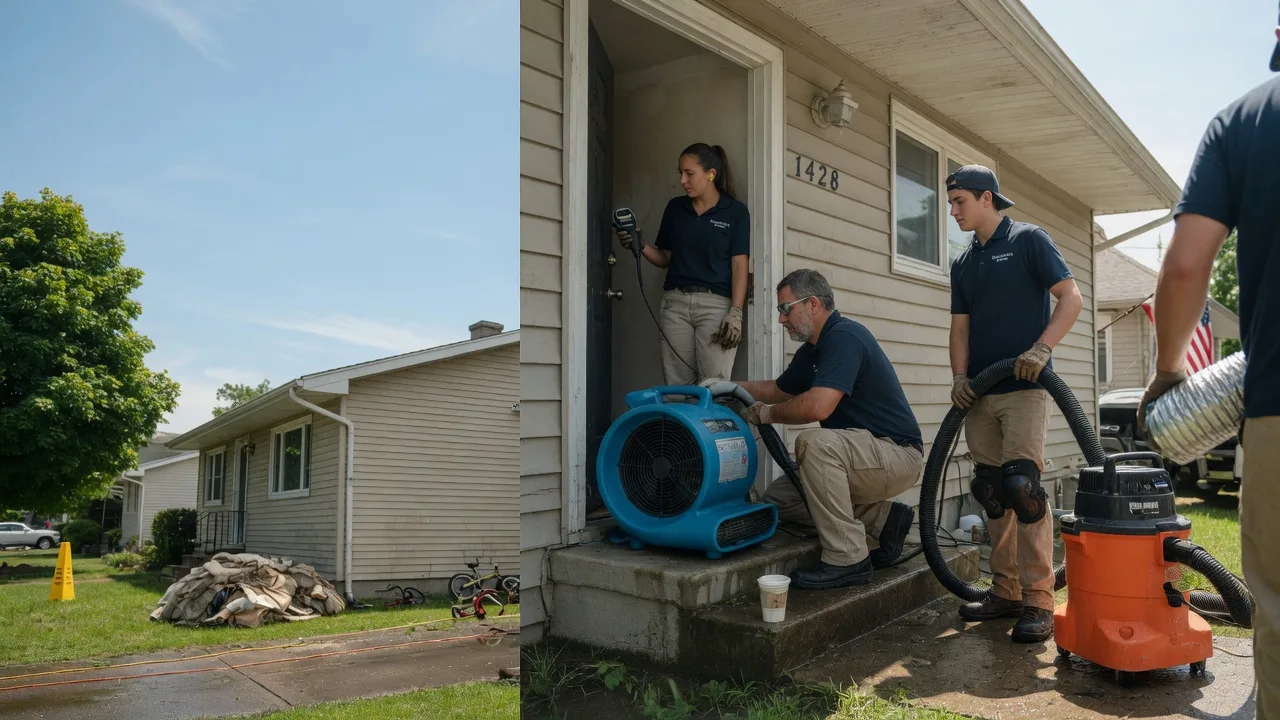 Water Damage Restoration in Hillview, IL near me